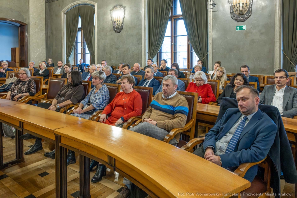 Miszalski, Kosek, spotkanie, spółdzielcy, zarządcy, nieruchomości, zmiany, współpraca, zdjęci  Autor: P. Wojnarowski