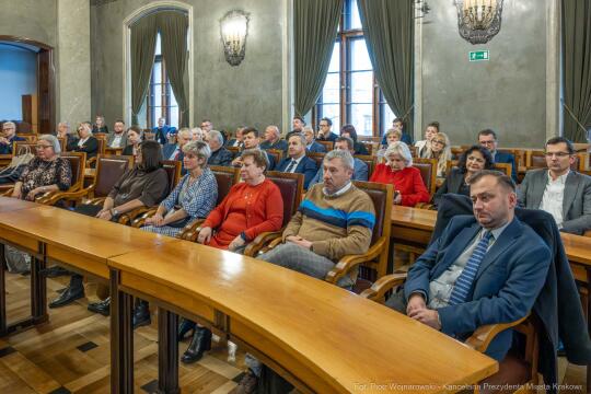 Miszalski, Kosek, spotkanie, spółdzielcy, zarządcy, nieruchomości, zmiany, współpraca, zdjęci