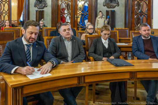 Miszalski, Kosek, spotkanie, spółdzielcy, zarządcy, nieruchomości, zmiany, współpraca, zdjęci