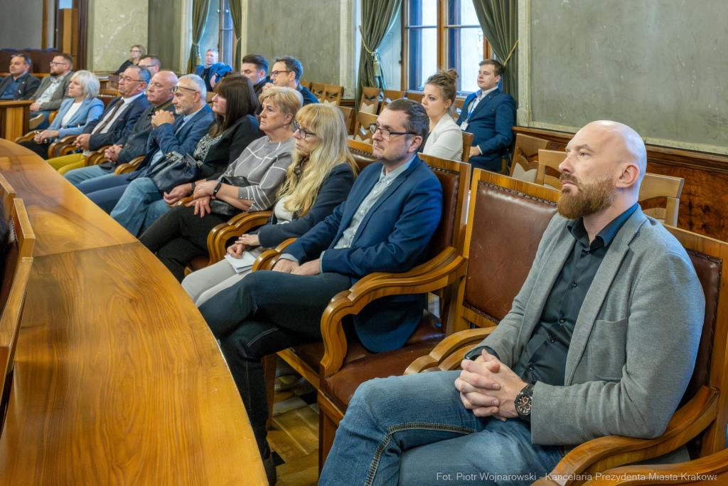 Miszalski, Kosek, spotkanie, spółdzielcy, zarządcy, nieruchomości, zmiany, współpraca, zdjęci  Autor: P. Wojnarowski