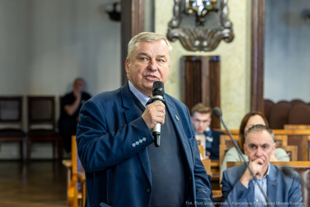 Miszalski, Kosek, spotkanie, spółdzielcy, zarządcy, nieruchomości, zmiany, współpraca, zdjęci  Autor: P. Wojnarowski