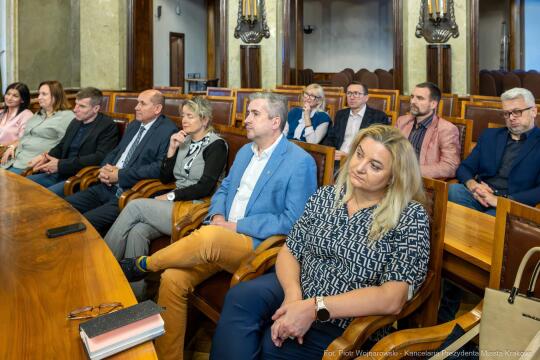 Miszalski, Kosek, spotkanie, spółdzielcy, zarządcy, nieruchomości, zmiany, współpraca, zdjęci