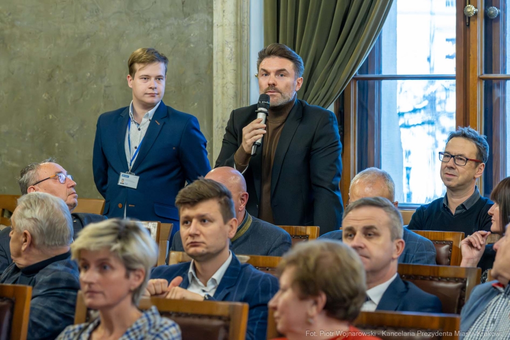 Miszalski, Kosek, spotkanie, spółdzielcy, zarządcy, nieruchomości, zmiany, współpraca, zdjęci  Autor: P. Wojnarowski