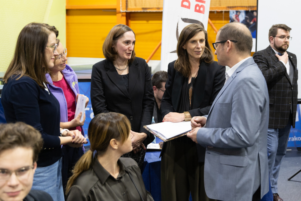 0S4A2045.jpg-Ławka Dialogu, Miszalski, Sęk, Kracik, Klaman, spotkanie, Bronowice, Zdjęcia, foto,  Autor: B. Świerzowski