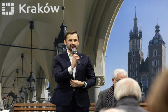 0S4A2109.jpg-Ławka Dialogu, Miszalski, Sęk, Kracik, Klaman, spotkanie, Bronowice, Zdjęcia, foto,