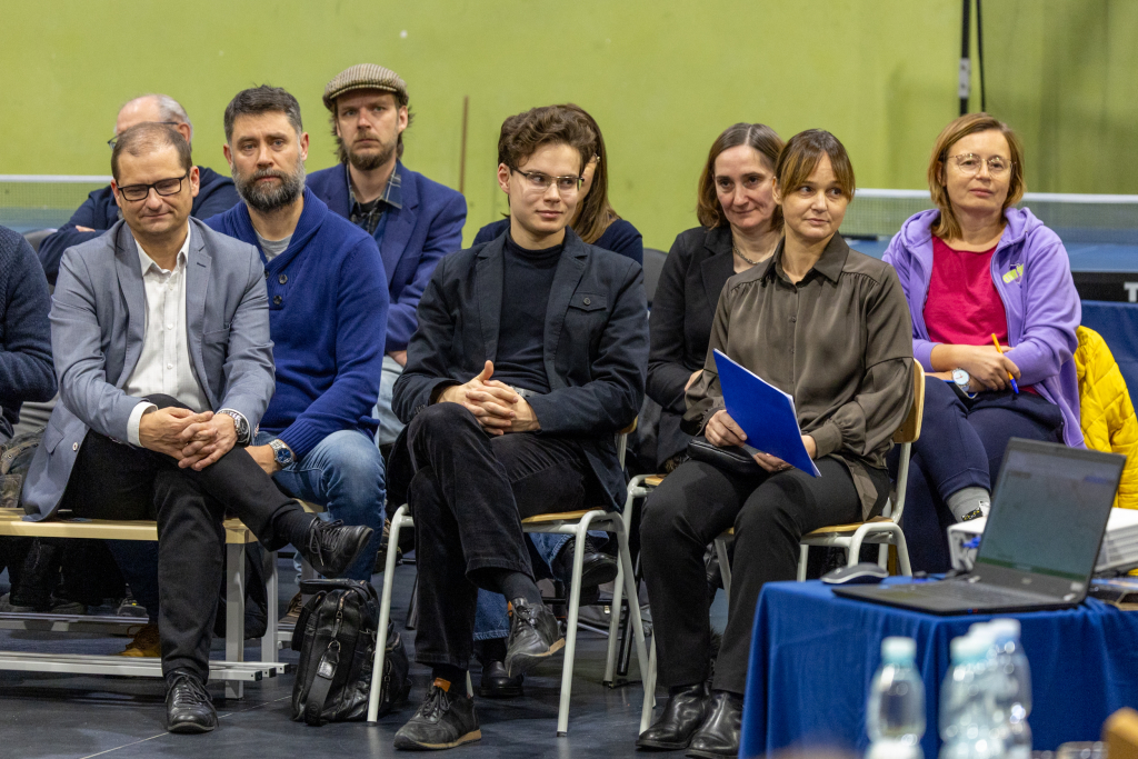 0S4A2143.jpg-Ławka Dialogu, Miszalski, Sęk, Kracik, Klaman, spotkanie, Bronowice, Zdjęcia, foto,  Autor: B. Świerzowski