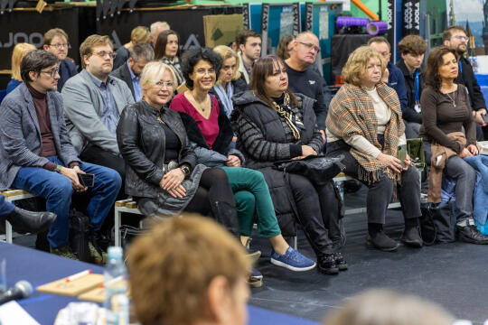 0S4A2165.jpg-Ławka Dialogu, Miszalski, Sęk, Kracik, Klaman, spotkanie, Bronowice, Zdjęcia, foto,