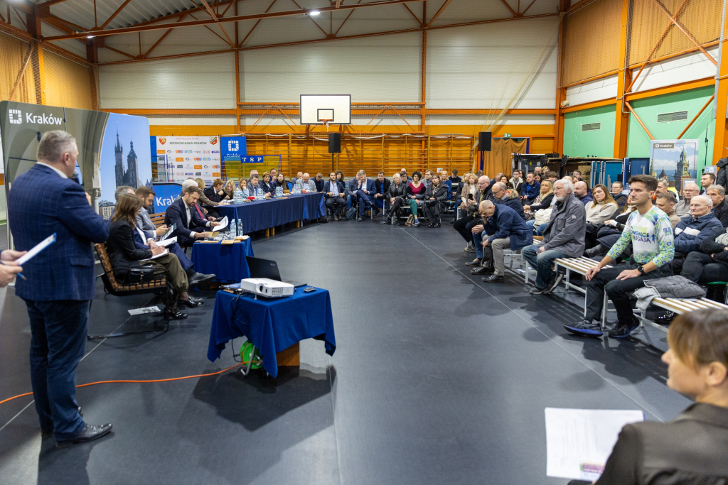 0S4A2171.jpg-Ławka Dialogu, Miszalski, Sęk, Kracik, Klaman, spotkanie, Bronowice, Zdjęcia, foto,  Autor: B. Świerzowski