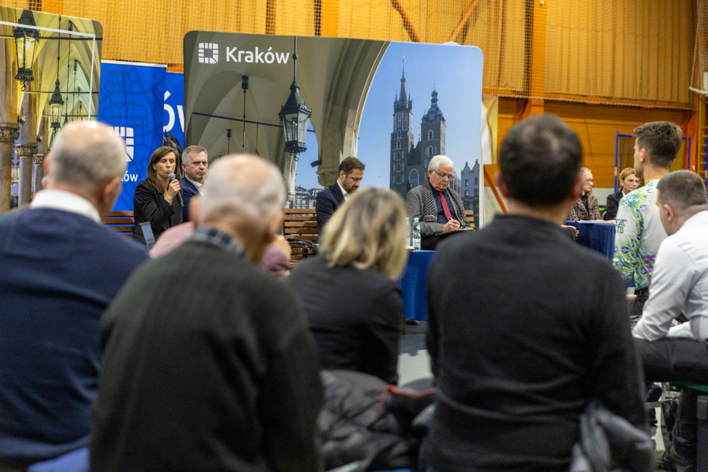 0S4A2358.jpg-Ławka Dialogu, Miszalski, Sęk, Kracik, Klaman, spotkanie, Bronowice, Zdjęcia, foto,  Autor: B. Świerzowski