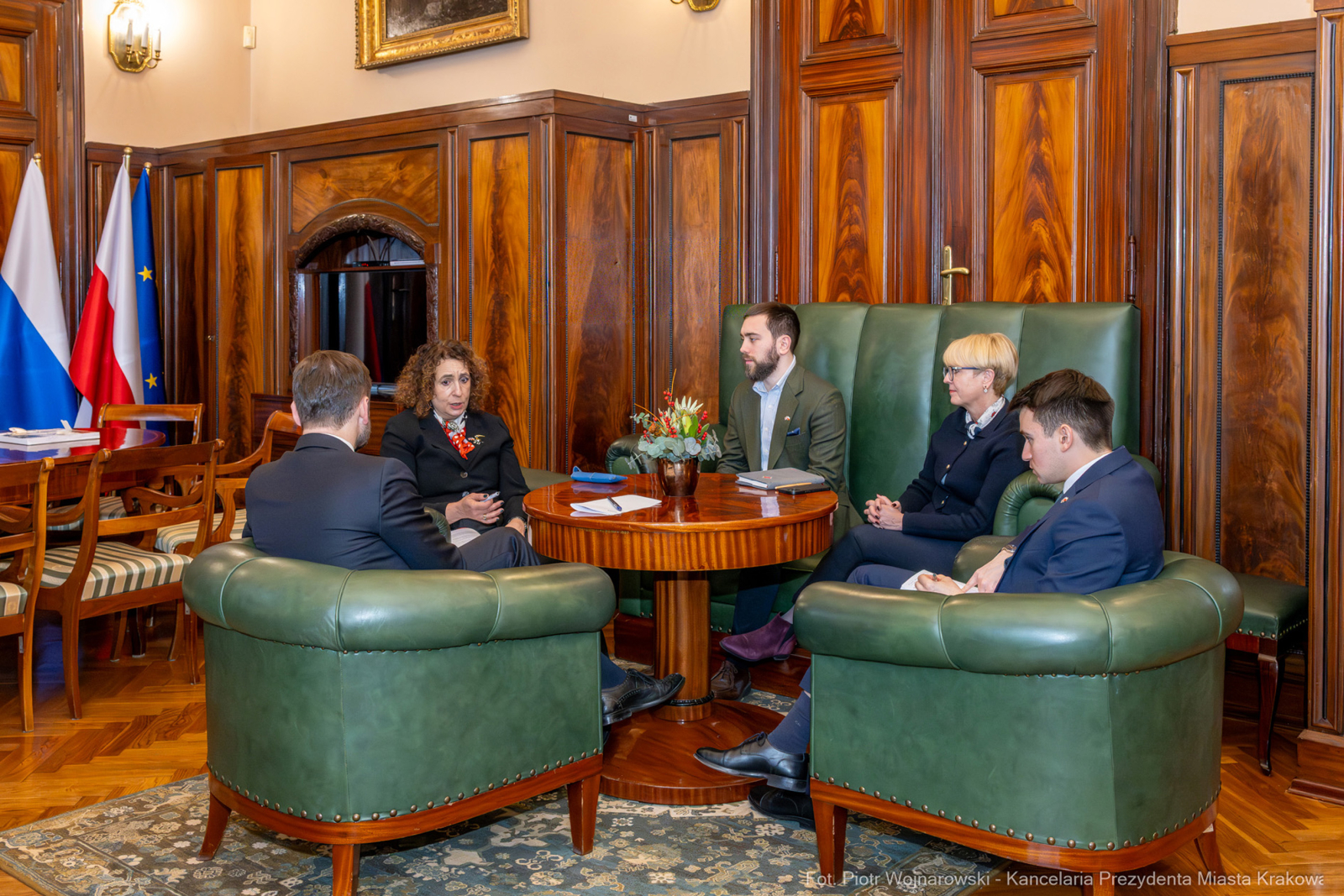 Miszalski, Simmons, ambasador, Wielka Brytania, spotkanie, zdjęcia  Autor: P. Wojnarowski