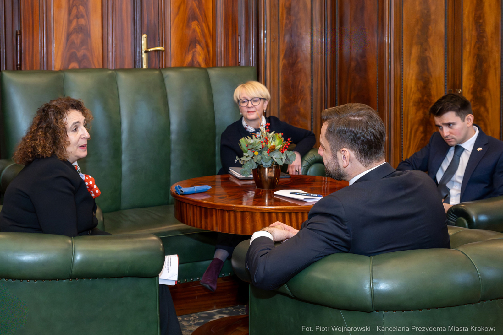 Miszalski, Simmons, ambasador, Wielka Brytania, spotkanie, zdjęcia  Autor: P. Wojnarowski