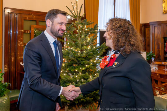 Miszalski, Simmons, ambasador, Wielka Brytania, spotkanie, zdjęcia