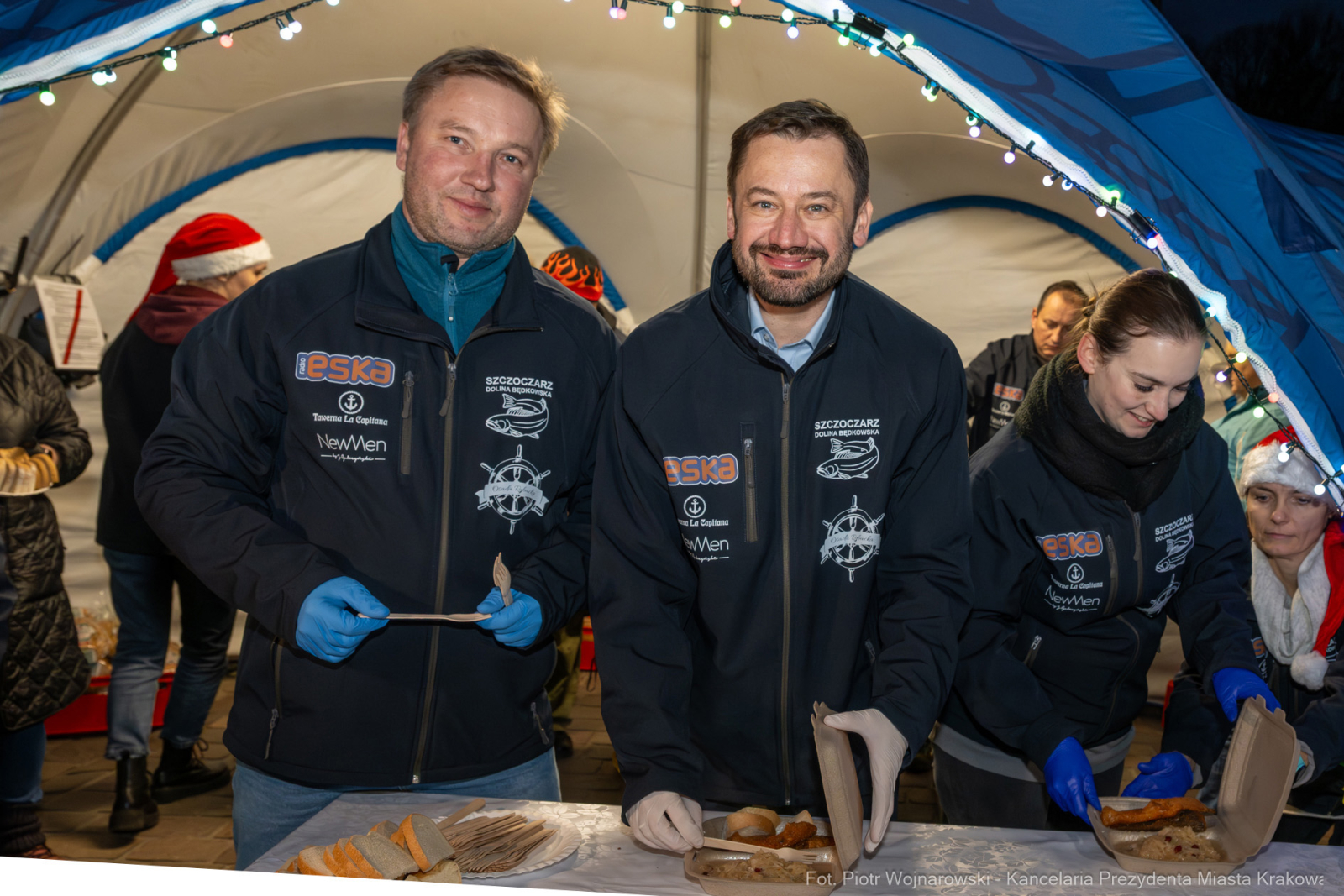 Karp dla Krakowian, Rynek Podgórski, Miszalski, Szczoczarz, zdjęcia  Autor: P. Wojnarowski