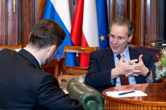 PW_646_ 003_fot. Piotr Wojnarowski.jpg-Miszalski, Berger, ambasador, wizyta, Niemcy, zdjęcia