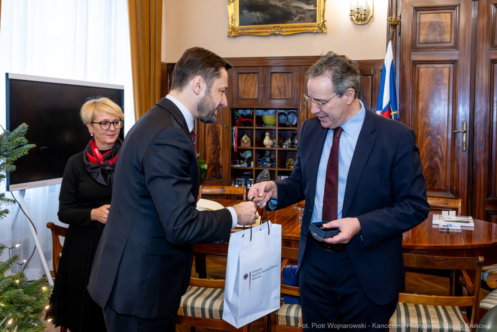 PW_646_ 009_fot. Piotr Wojnarowski.jpg-Miszalski, Berger, ambasador, wizyta, Niemcy, zdjęcia  Autor: P. Wojnarowski