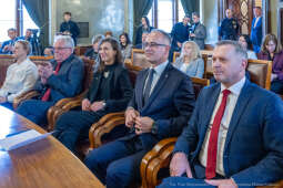 Miszalski, Fijał, Nagrody Naukowe, imienia Kopernika, wręczenie, Rada Miasta