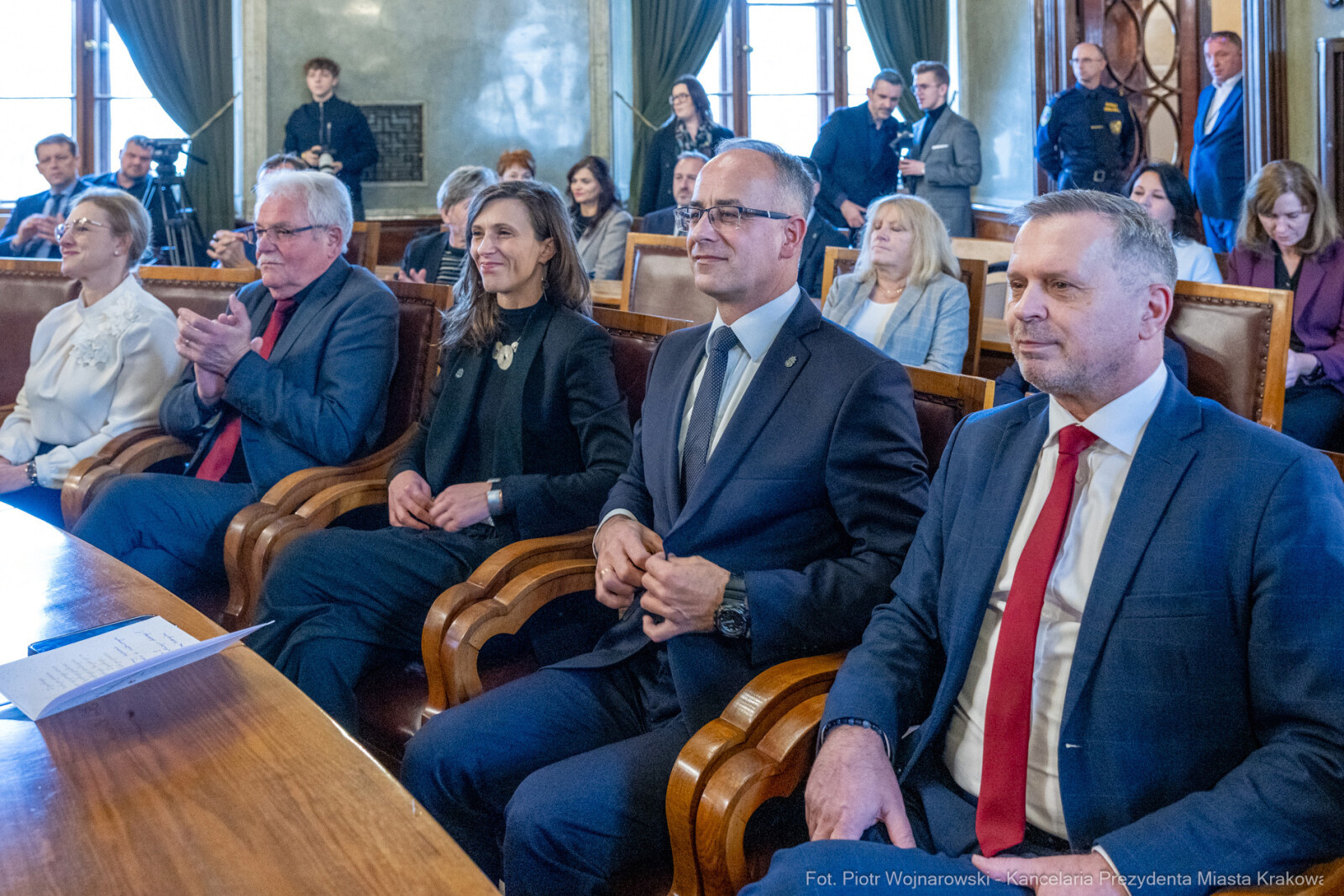 Miszalski, Fijał, Nagrody Naukowe, imienia Kopernika, wręczenie, Rada Miasta  Autor: P. Wojnarowski