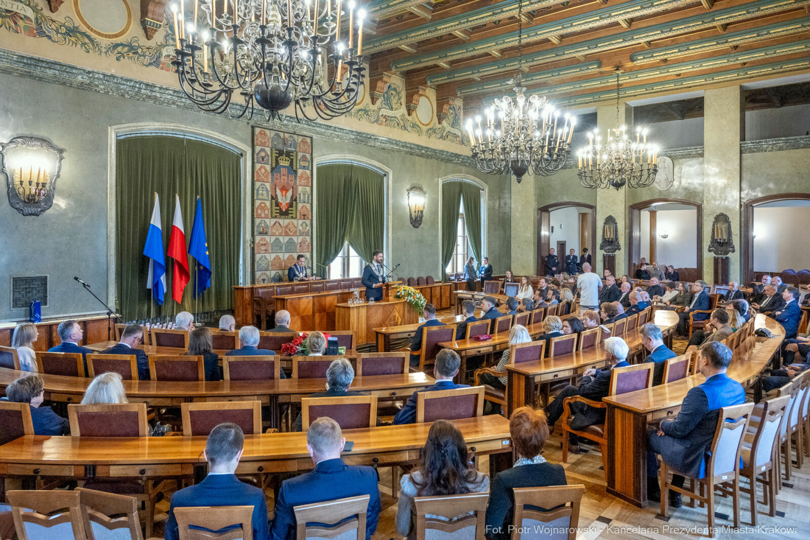 Miszalski, Fijał, Nagrody Naukowe, imienia Kopernika, wręczenie, Rada Miasta  Autor: P. Wojnarowski