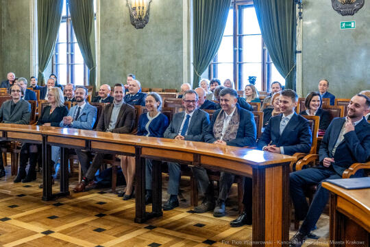 Miszalski, Fijał, Nagrody Naukowe, imienia Kopernika, wręczenie, Rada Miasta