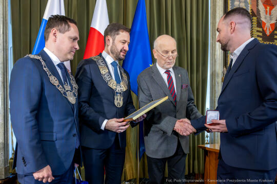 Miszalski, Fijał, Nagrody Naukowe, imienia Kopernika, wręczenie, Rada Miasta