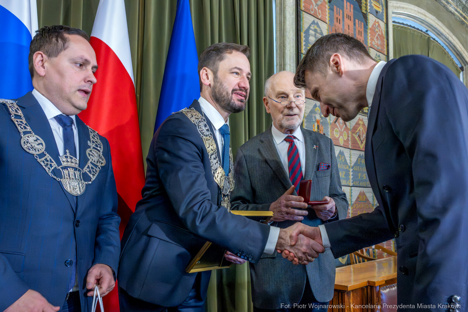 Miszalski, Fijał, Nagrody Naukowe, imienia Kopernika, wręczenie, Rada Miasta  Autor: P. Wojnarowski