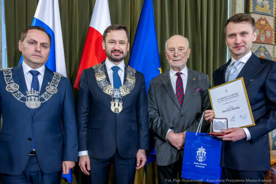 Miszalski, Fijał, Nagrody Naukowe, imienia Kopernika, wręczenie, Rada Miasta