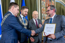 Miszalski, Fijał, Nagrody Naukowe, imienia Kopernika, wręczenie, Rada Miasta