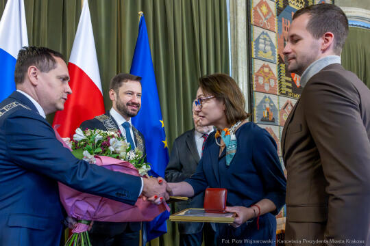 Miszalski, Fijał, Nagrody Naukowe, imienia Kopernika, wręczenie, Rada Miasta