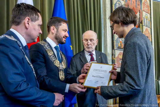 Miszalski, Fijał, Nagrody Naukowe, imienia Kopernika, wręczenie, Rada Miasta