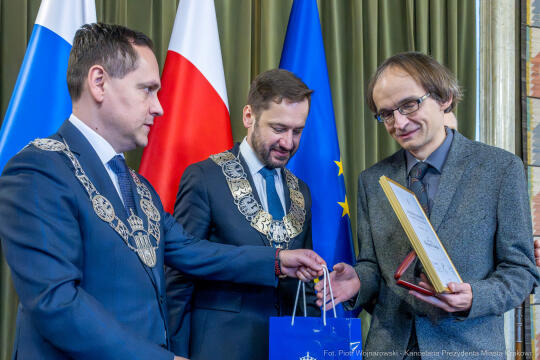 Miszalski, Fijał, Nagrody Naukowe, imienia Kopernika, wręczenie, Rada Miasta