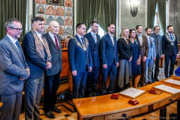 Miszalski, Fijał, Nagrody Naukowe, imienia Kopernika, wręczenie, Rada Miasta