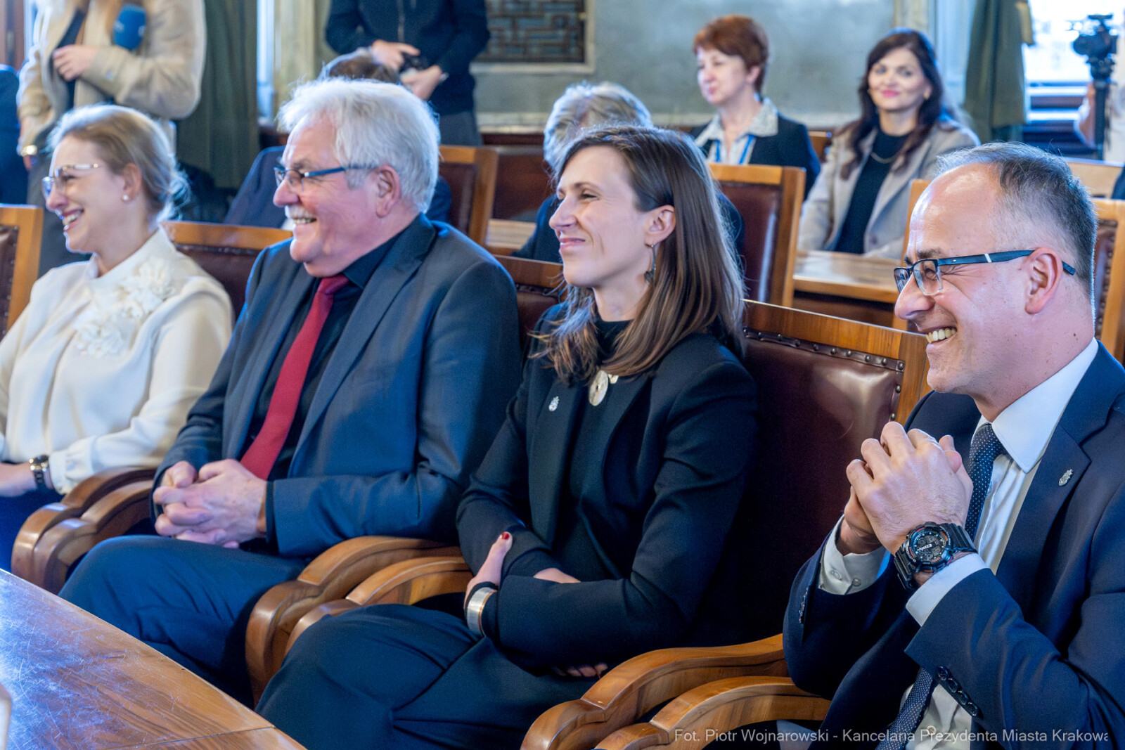 Miszalski, Fijał, Nagrody Naukowe, imienia Kopernika, wręczenie, Rada Miasta  Autor: P. Wojnarowski