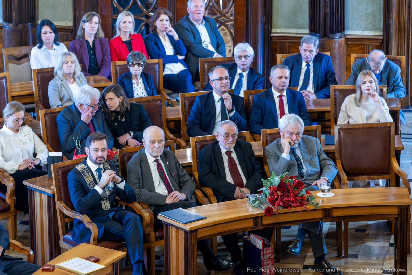 Miszalski, Fijał, Nagrody Naukowe, imienia Kopernika, wręczenie, Rada Miasta  Autor: P. Wojnarowski