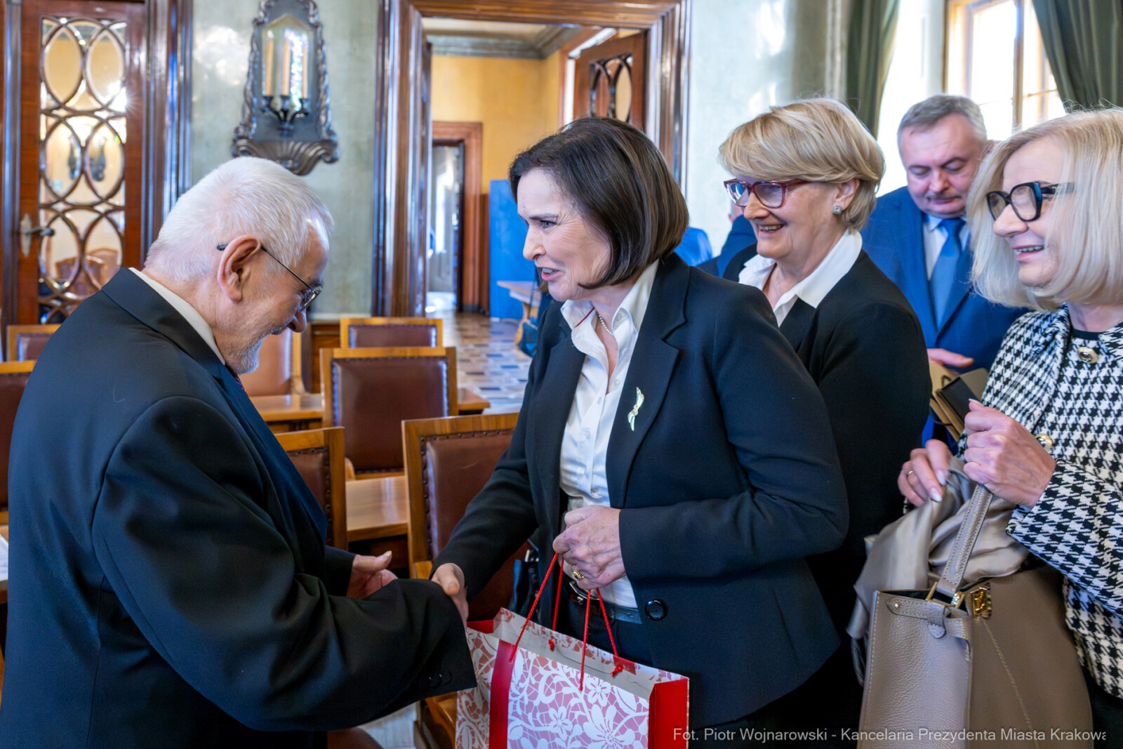 Miszalski, Fijał, Nagrody Naukowe, imienia Kopernika, wręczenie, Rada Miasta  Autor: P. Wojnarowski