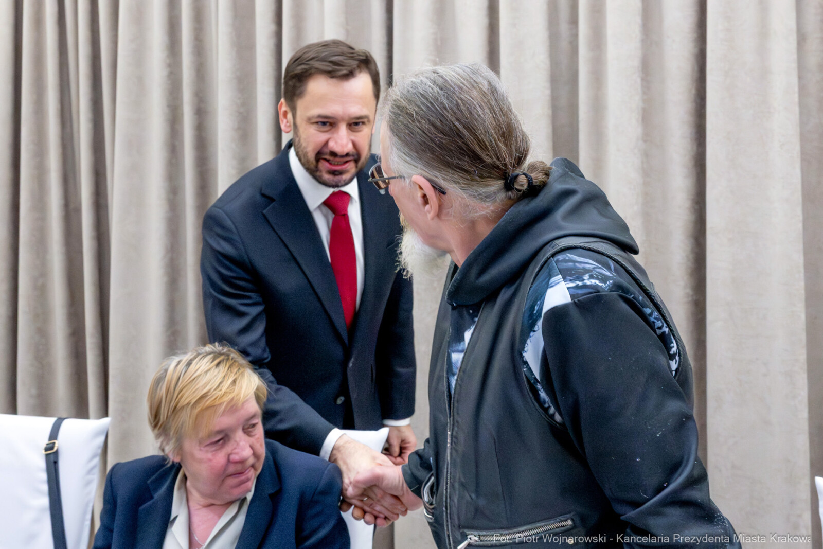 PW_652_ 009_fot. Piotr Wojnarowski.jpg-Miszalski, seniorzy, spotkanie, Kazimierz, MOPS, wigilia  Autor: P. Wojnarowski