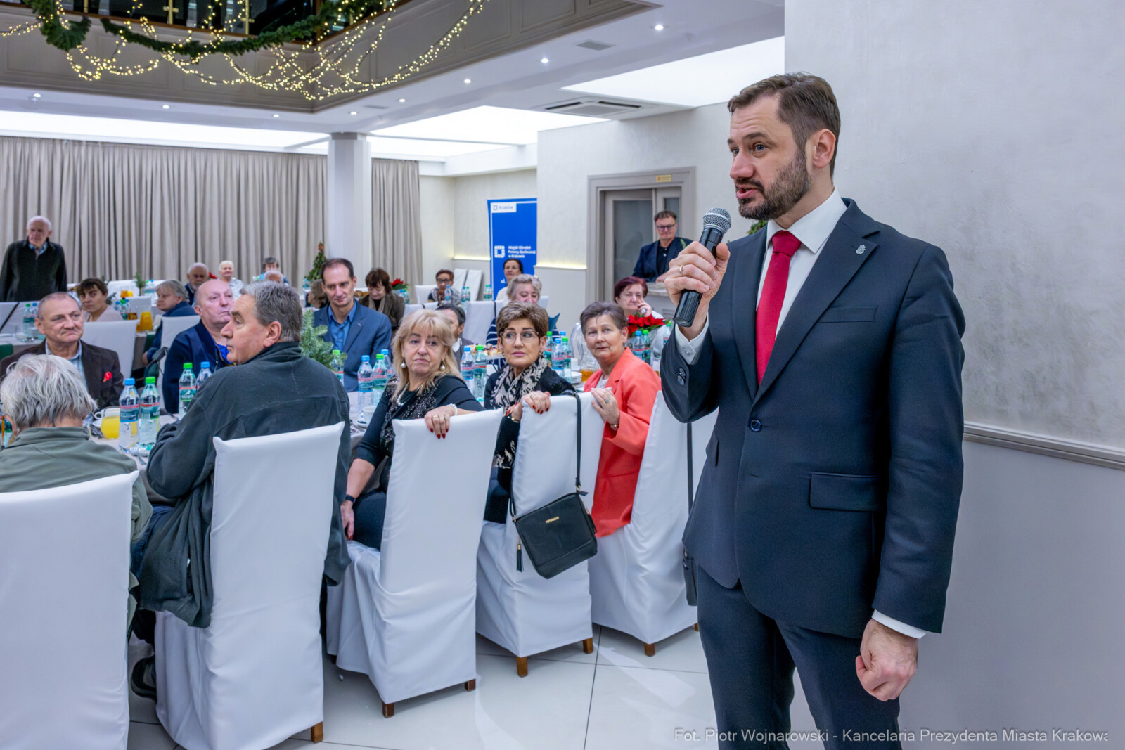 PW_652_ 019_fot. Piotr Wojnarowski.jpg-Miszalski, seniorzy, spotkanie, Kazimierz, MOPS, wigilia  Autor: P. Wojnarowski