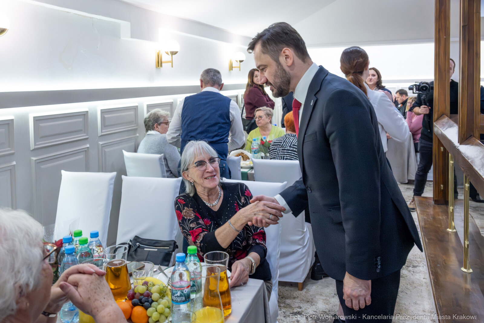 PW_652_ 032_fot. Piotr Wojnarowski.jpg-Miszalski, seniorzy, spotkanie, Kazimierz, MOPS, wigilia  Autor: P. Wojnarowski