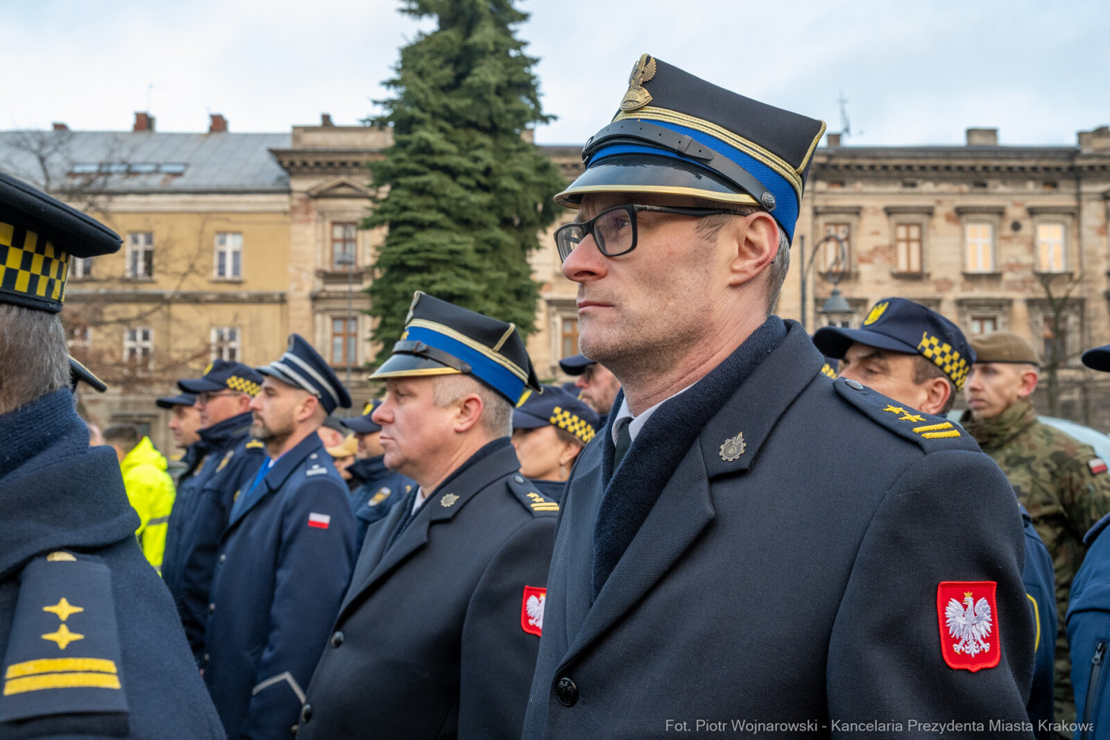Miszalski, Rynek Podgórski, samochody, Policja, Straż Pożarna, Straż Miejska, zdjęcia  Autor: P. Wojnarowski