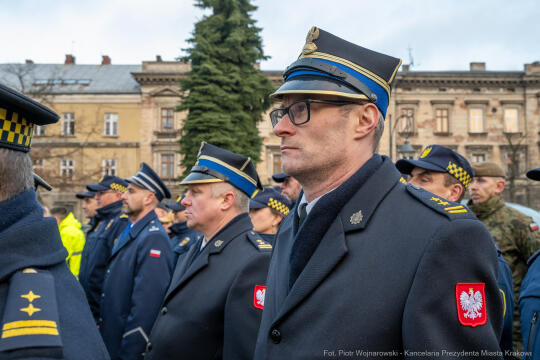 Miszalski, Rynek Podgórski, samochody, Policja, Straż Pożarna, Straż Miejska, zdjęcia