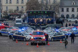Miszalski, Rynek Podgórski, samochody, Policja, Straż Pożarna, Straż Miejska, zdjęcia