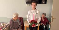 IMG-20251212-WA0006.jpg-Wizyta Koła Wolontariatu ze Szkoły Podstawowej nr 34.