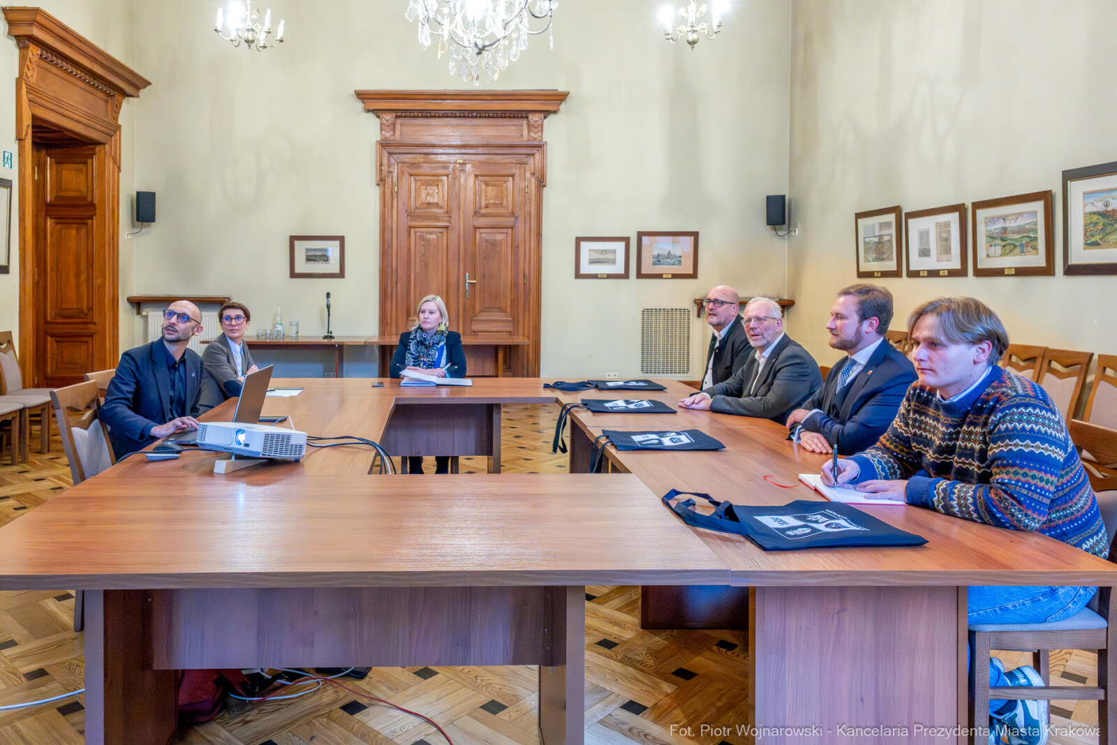 Szczepanik, Niemcy, CDU, Rada Miasta Lipska, spotkanie, zdjęcia  Autor: P. Wojnarowski