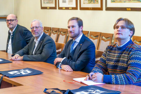 Szczepanik, Niemcy, CDU, Rada Miasta Lipska, spotkanie, zdjęcia