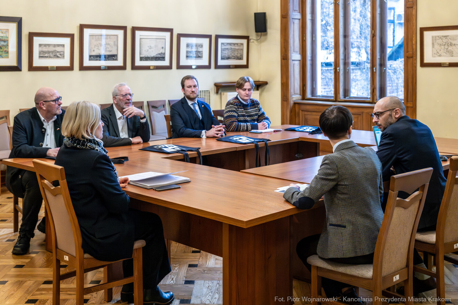 Szczepanik, Niemcy, CDU, Rada Miasta Lipska, spotkanie, zdjęcia  Autor: P. Wojnarowski