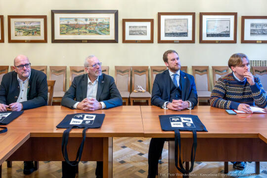 Szczepanik, Niemcy, CDU, Rada Miasta Lipska, spotkanie, zdjęcia