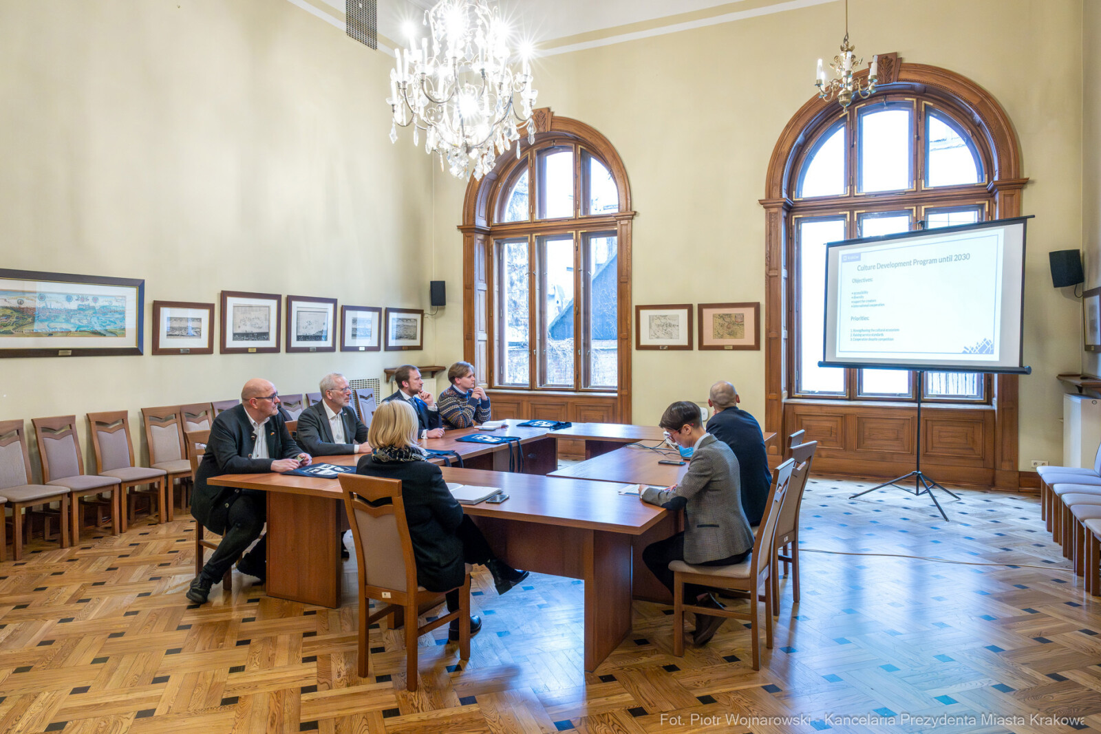 Szczepanik, Niemcy, CDU, Rada Miasta Lipska, spotkanie, zdjęcia  Autor: P. Wojnarowski