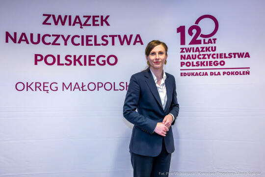 Związek Nauczycielstwa Polskiego, ZNP, 120 lat, jubileusz, Miszalski, Klaman, zdjęcia