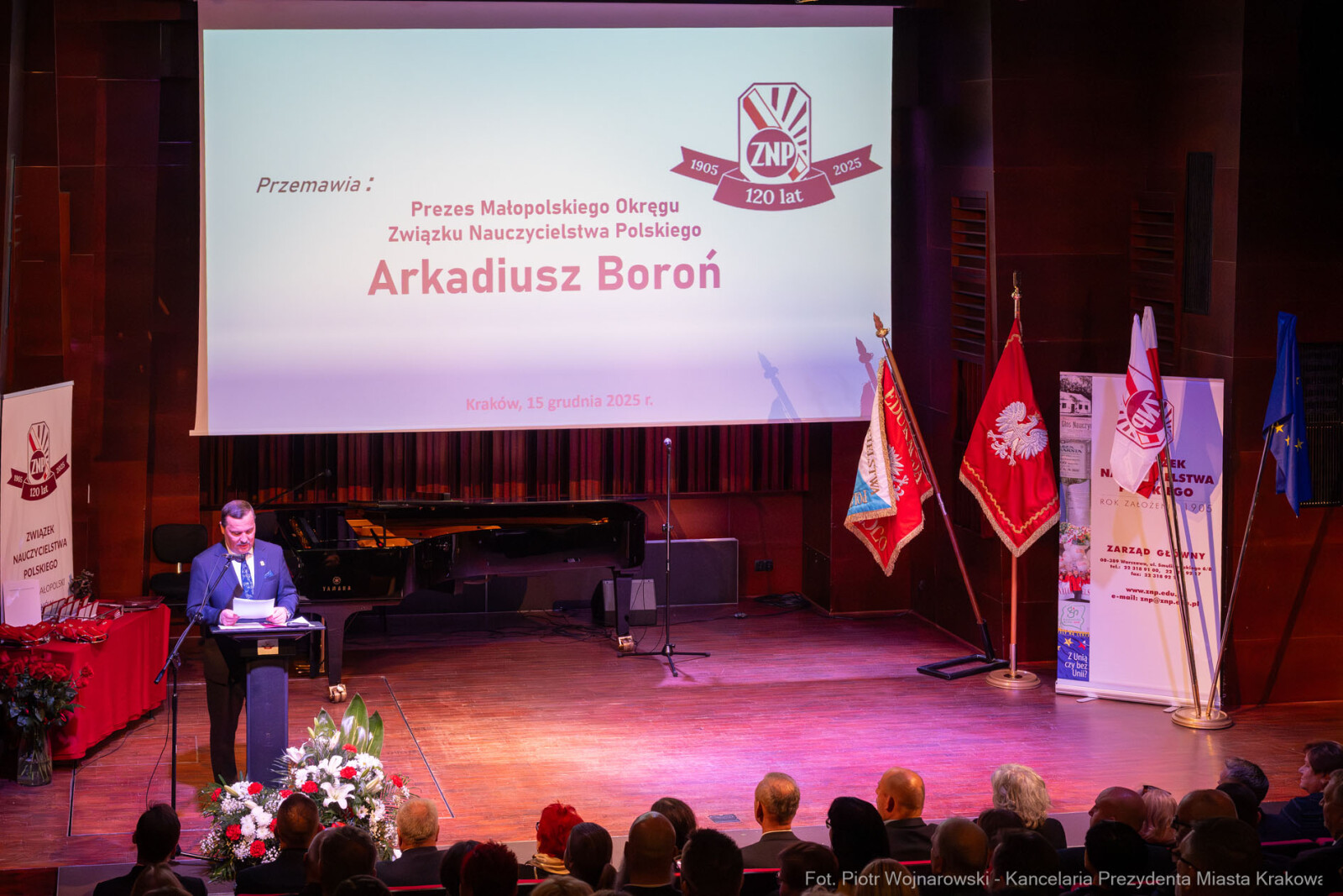 Związek Nauczycielstwa Polskiego, ZNP, 120 lat, jubileusz, Miszalski, Klaman, zdjęcia  Autor: P. Wojnarowski