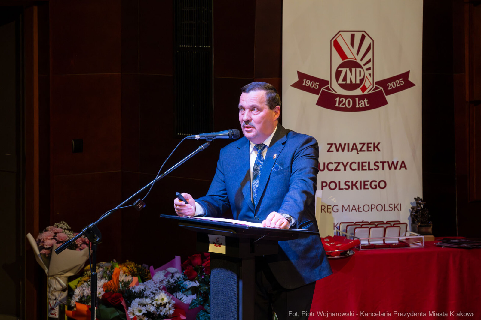 Związek Nauczycielstwa Polskiego, ZNP, 120 lat, jubileusz, Miszalski, Klaman, zdjęcia  Autor: P. Wojnarowski