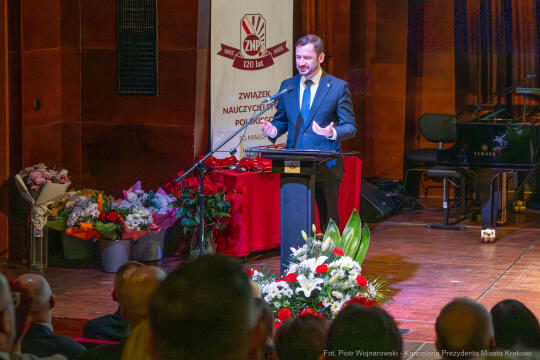 Związek Nauczycielstwa Polskiego, ZNP, 120 lat, jubileusz, Miszalski, Klaman, zdjęcia